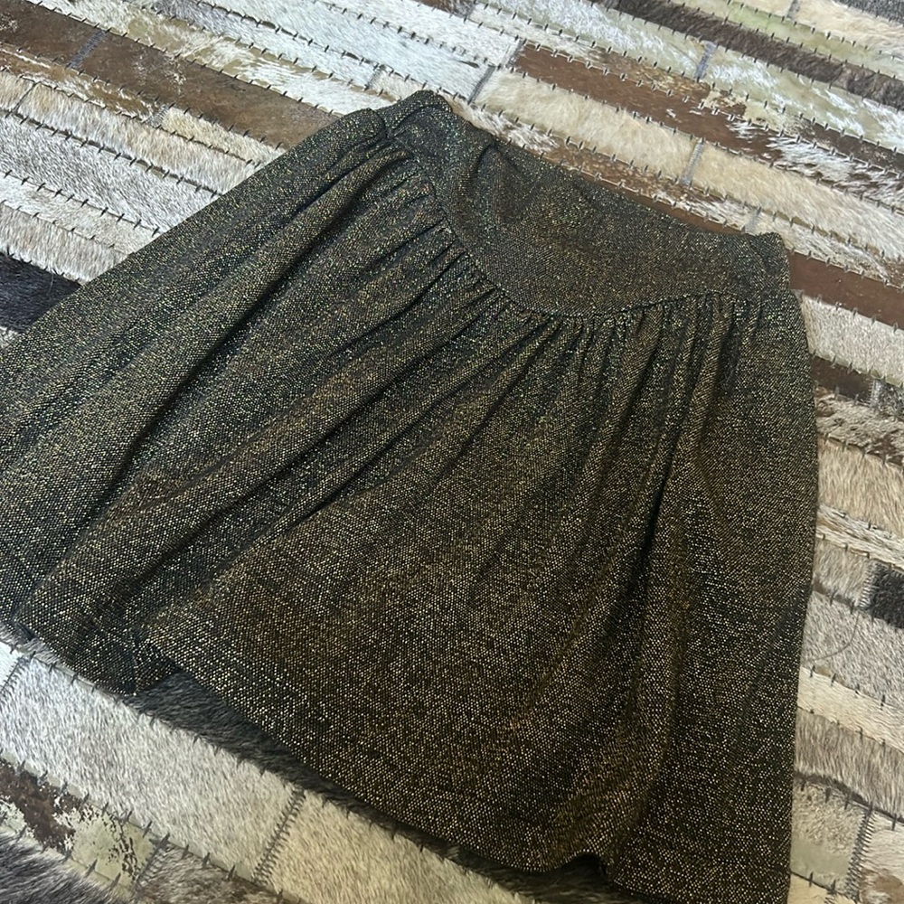 Creative Force Black‎ Gold Shimmer Skirt